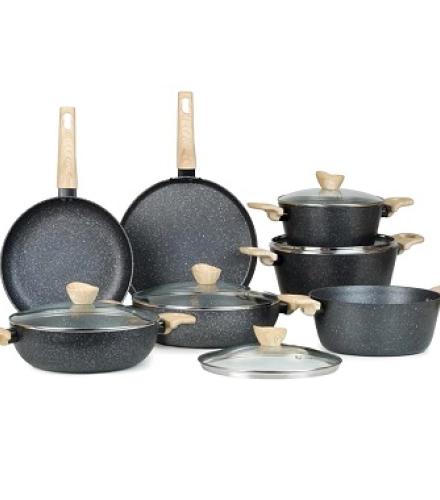 Non-Stick Coated Cookware Set