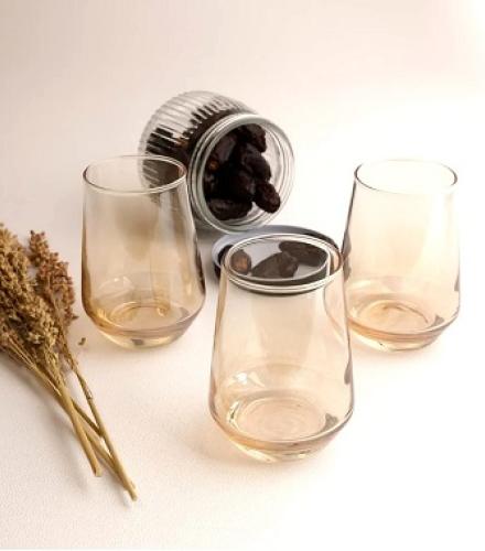 Golden Water Glass Set