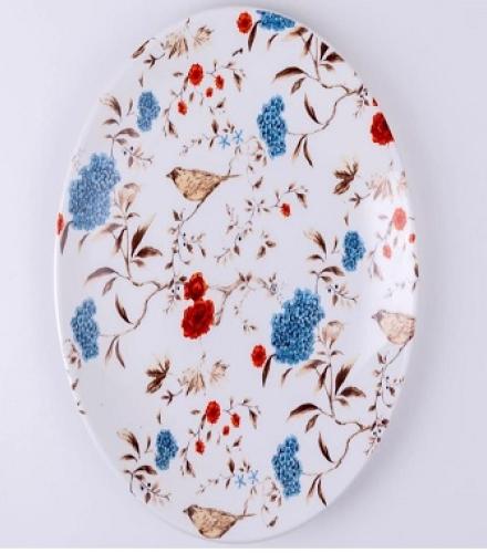 Handcrafted Birdsong Dinner Plate Set