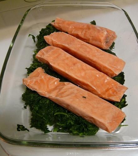 Frozen Salmon Slice