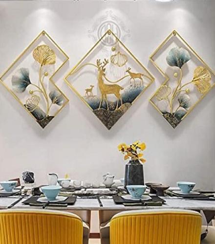 Beautiful Deer Wall Hanging For Decoration - 1 Set
