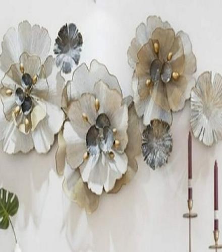 Beautiful Large Flower Wall Art For Decoration - 1 Pc
