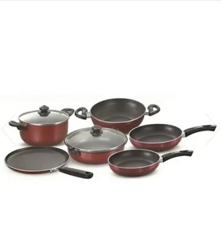 Prestige Omega Deluxe Aluminium Non-Stick 6 Pc Cookware Set - 1 Set