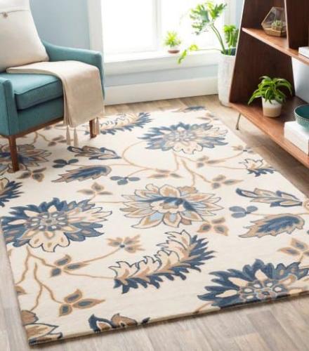 Handwoven Tufted Soft Blended Woolen Carpet - 1 Pc