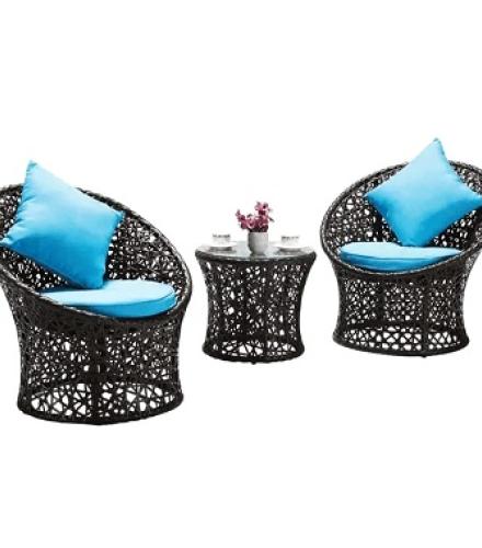 Outdoor Patio Chair Set For Garden Use - 1 Set