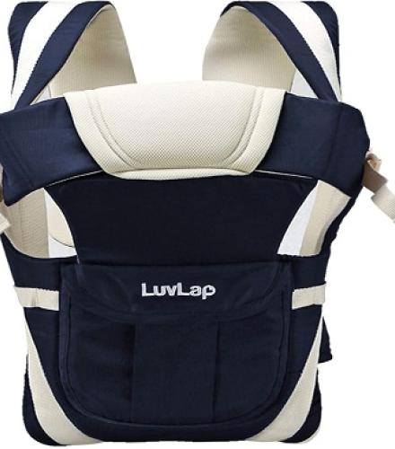 Elegant Baby Carrier With 4 Carry Positions Dark Blue - 1 Pc
