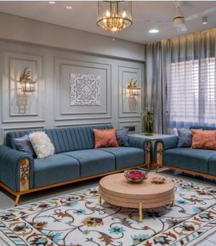 Beautiful 6 Seater Sofa Set (IQ 23) - 1 Set