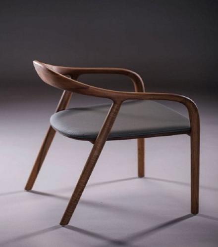Beautiful Wooden Base Chair For Living Room (6) - 1 Pc