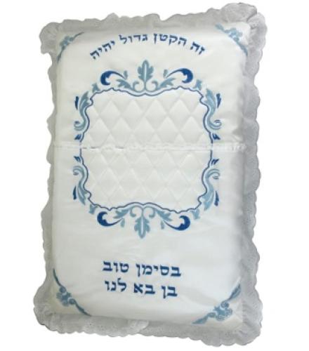 Elegant Satin Bris Pillow of 75x50 cm - 1 Set