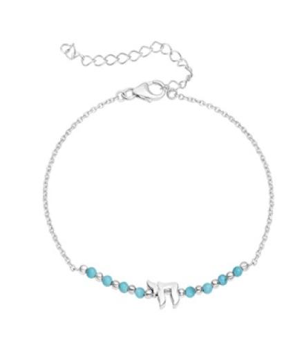 Silver Plated Bracelet - 1 Set