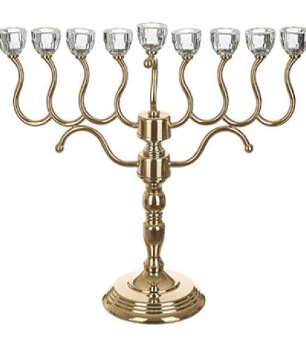 Menorah of 46 cm with Crystal - 1 Pc