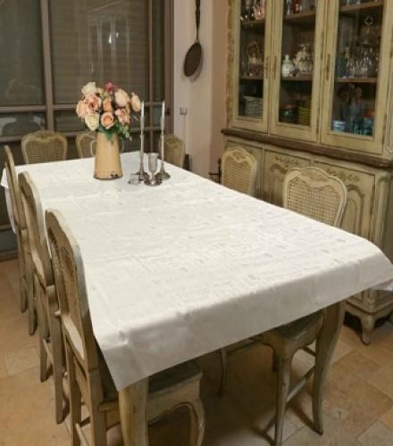 Elegant Tablecloth of 140x 280 Cm for Shabbat And Holiday - 1 Set