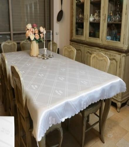 Elegant Tablecloth of 140x280 cm for Shabbat And Holiday - 1 Set