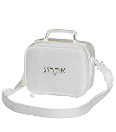 Faux Leather Etrog Box of 19x11 cm- 1 Set