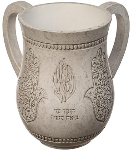 Polyresin Washing Cup 14 cm - 1 Set