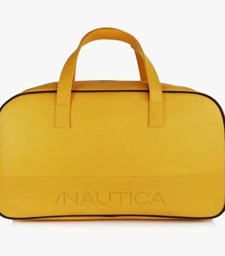 Stylish Leatherette Duffle Bag For Travel - 1 Pc