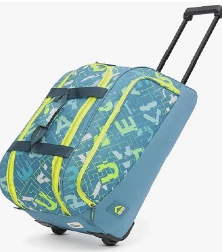 Spacious Duffle Trolley Bag For Travel - 1 Pc