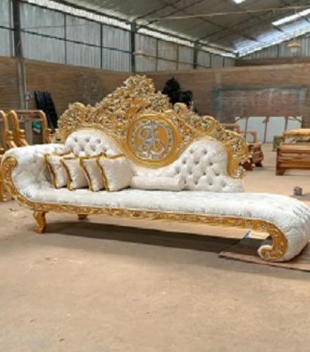 High Carved Diwan For Modern Living Room - 1 Pc