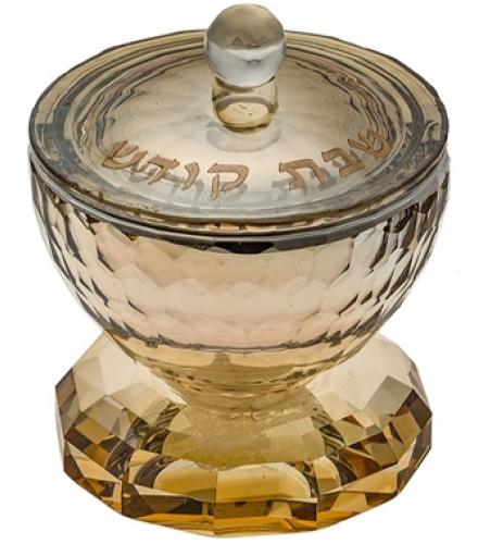 Crystal Salt & Pepper Holders 7 cm - 1 Set